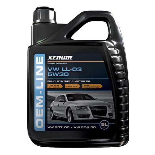 Моторное масло Xenum Oem Line VW/Audi 5W-30 5л в Газпром