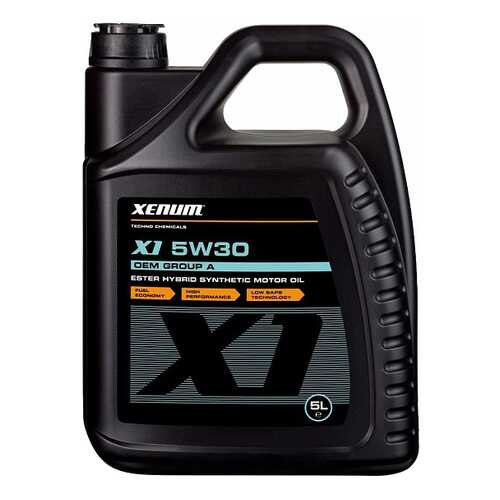 Моторное масло Xenum X1 5W-30 5л в Газпром