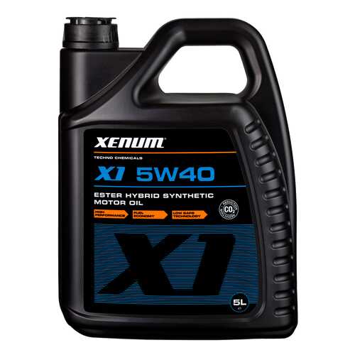 Моторное масло Xenum X1 SM/CF 5W-40 5л в Газпром