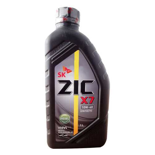 Моторное масло Zic Diesel X7 10W-40 1л в Газпром