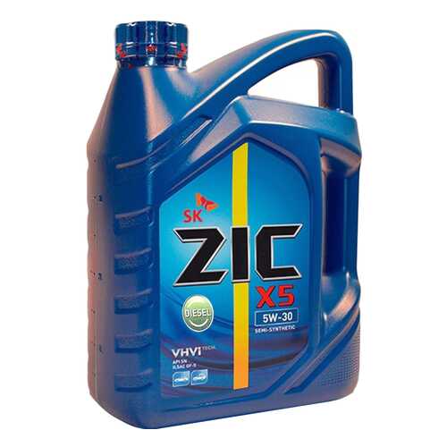 Моторное масло Zic X5 Diesel 5W-30 4л в Газпром