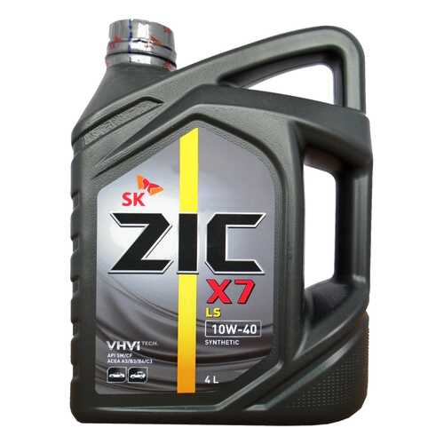 Моторное масло Zic X7 LS 10W-40 4л в Газпром