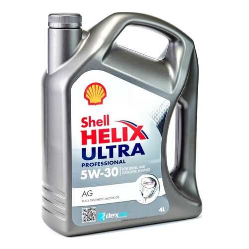 Shell Масло Моторное 5w30 Shell 4л Синтетика Helix Ultra Pro Ag Sn/C3 Gm Dexos2 в Газпром
