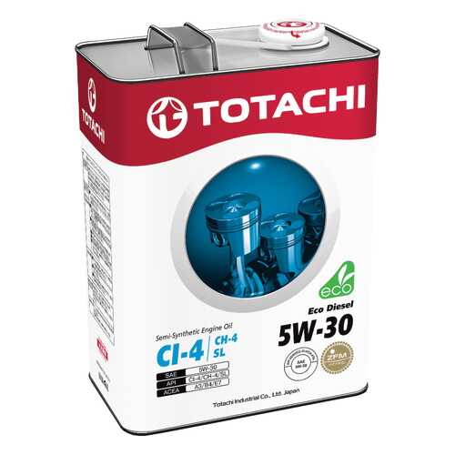 TOTACHI Eco Diesel Semi-Synthetic CI-4/CH-4/SL 5W-30 6л в Газпром