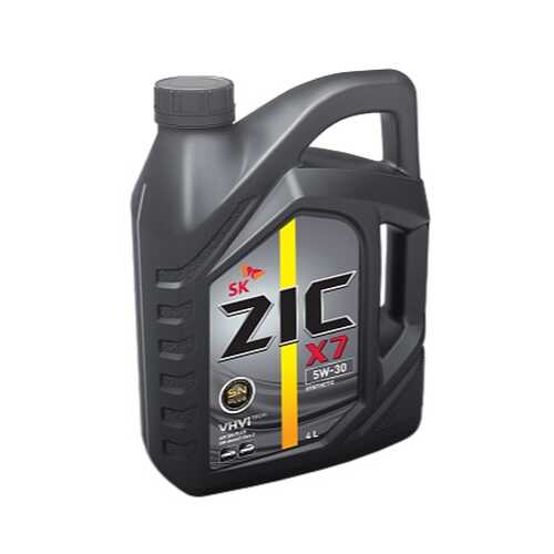 ZIC X7 5W-30 (4л)(4шт)(масло для л/авто,синт) 162675 в Газпром