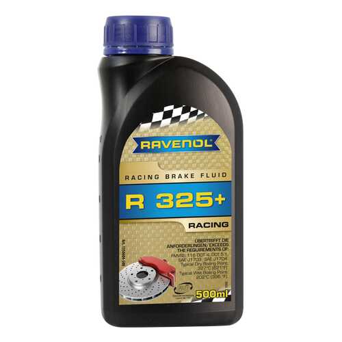 Тормозная жидкость RAVENOL Racing Brake Fluid R325+ 0.5л 1350604-500-01-000 в Газпром