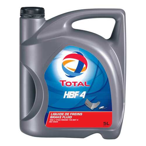 Тормозная жидкость TOTAL HBF 4 5л (150511) в Газпром