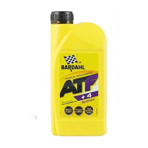 Масло трансмиссионное Bardahl ATF III синтетическое 1 л 36281 в Газпром