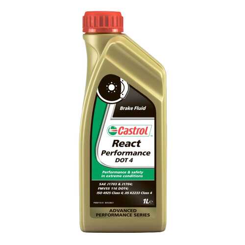 Тормозная жидкость Castrol React Performance DOT 4 1л 157F8B в Газпром