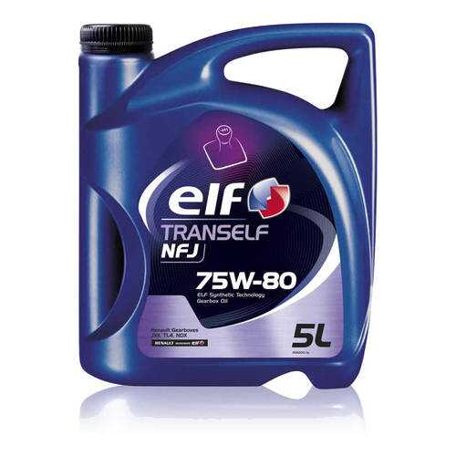 Трансмиссионное масло ELF TRANSELF NFJ 75W80 5л (194756) в Газпром