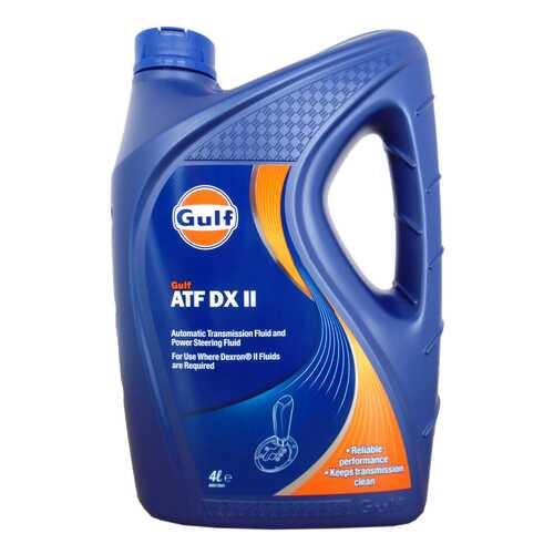Трансмиссионное масло GULF ATF DX II 4л 5056004123028 в Газпром