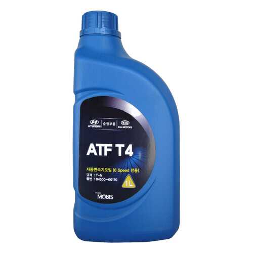 Трансмиссионное масло Hyundai-KIA ATF T4 1л 0450000170 в Газпром