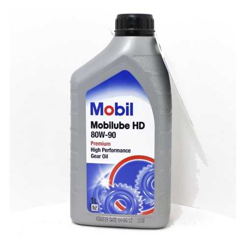 Трансмиссионное масло Mobil Mobilube HD 80w90 1л 152661 в Газпром