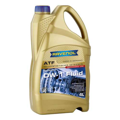 Трансмиссионное масло RAVENOL ATF DW-1 Fluid 4л 1211125-004-01-999 в Газпром