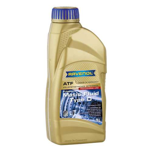 Трансмиссионное масло RAVENOL ATF Matic Fluid Type D 1л 1211121-001-01-999 в Газпром
