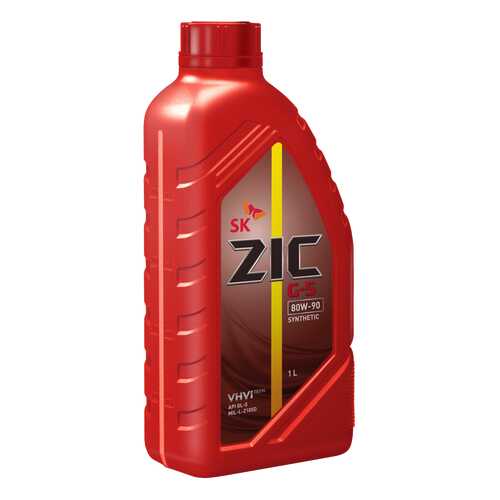 Трансмиссионное масло ZIC 80w90 1л 132633 в Газпром
