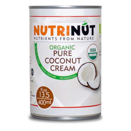 Кокосовый крем Nutrinut organic coconut cream 400 мл в Газпром