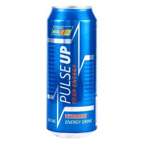 Напиток энергетический Pulseup energy жестяная банка 0.5 л в Газпром