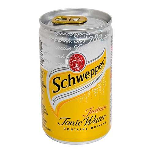 Напиток газированный Tonic, Schweppes, 0.15 л, Великобритания в Газпром