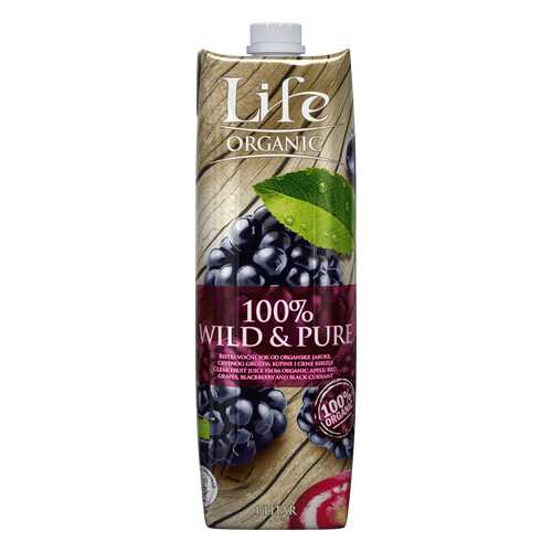 Сок Life premium Wild & Pure organic мультифруктовый 1 л в Газпром